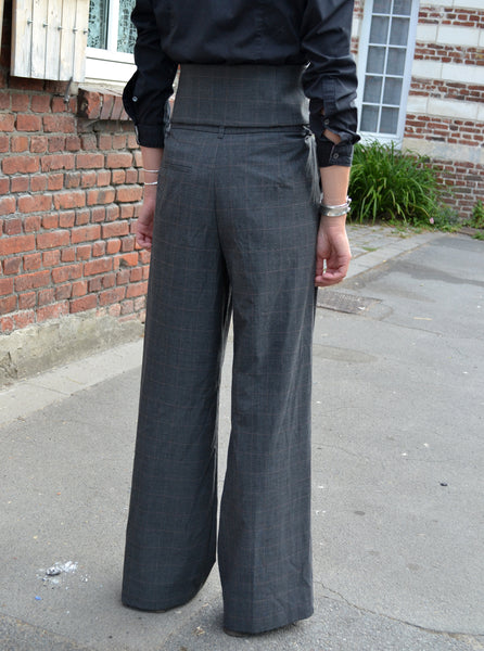 Pantalon  Corset Carreaux