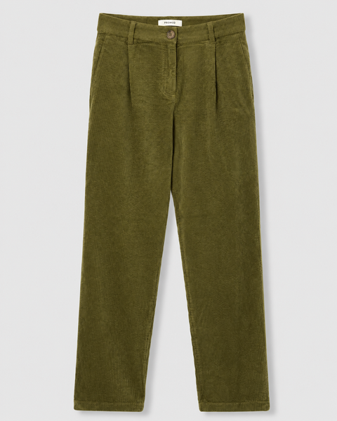 Pantalon Velours côtelé Kaki