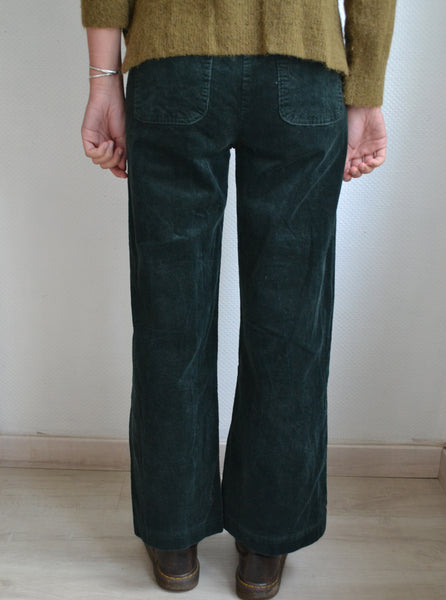 Pantalon Velours Côtelé Flare Oraije