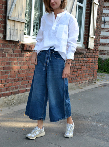 Pantalon Culotte Denim