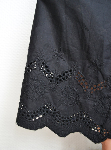 Pantalon Noir Dentelle