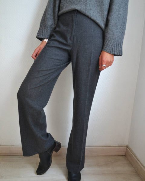 Pantalon Laine Gérard Darel Gris