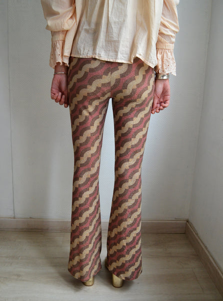 Pantalon Flare Irisé