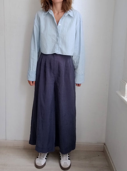 Pantalon Fluide Marine