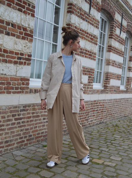 Pantalon Fluide Sable