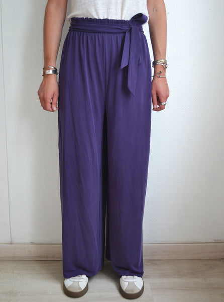 Pantalon Fluide Viola