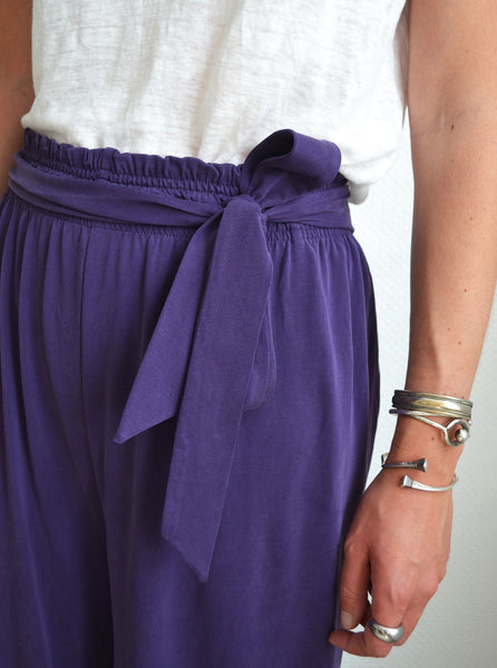 Pantalon Fluide Viola