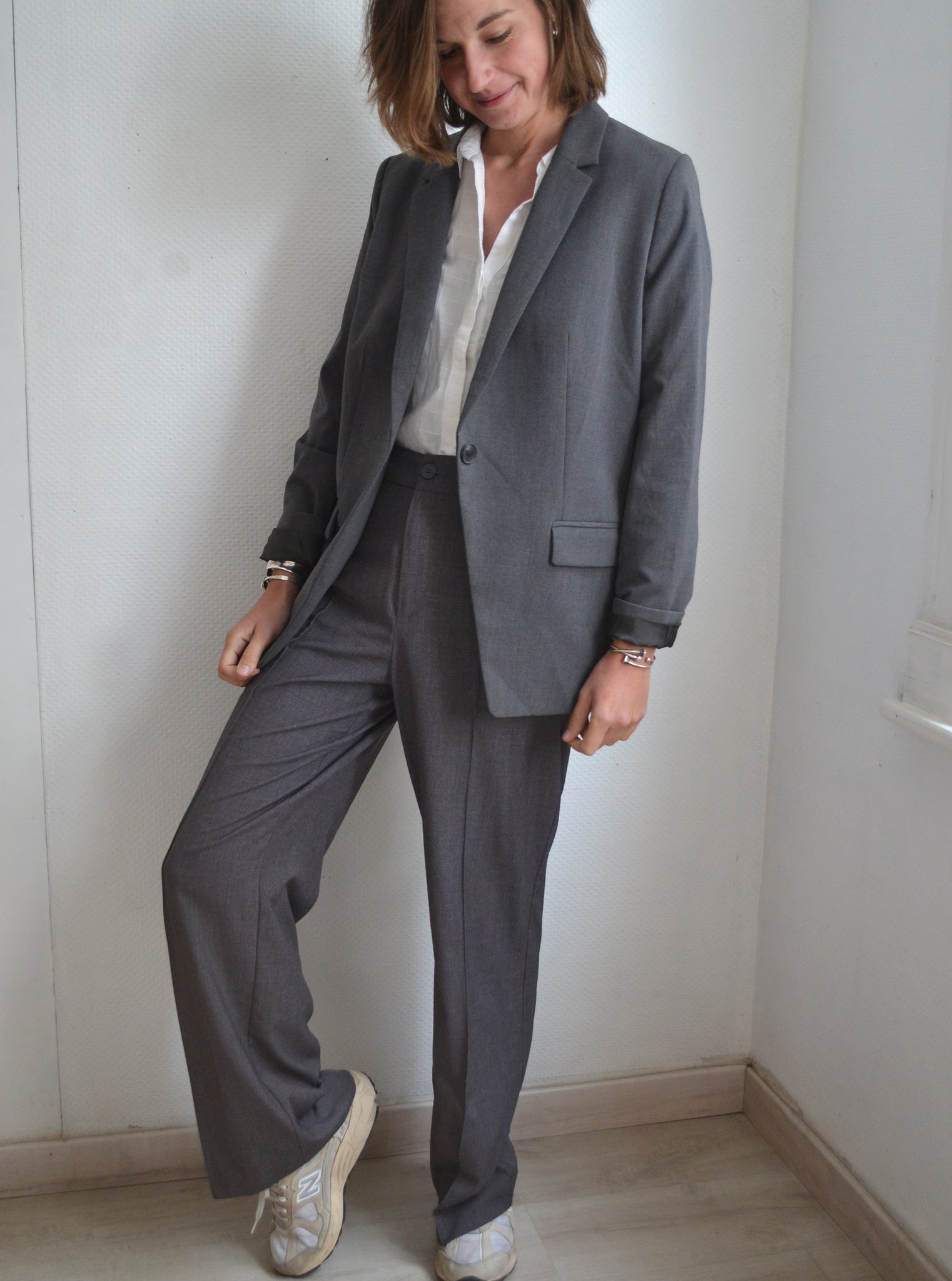 Veste Blazer Gris
