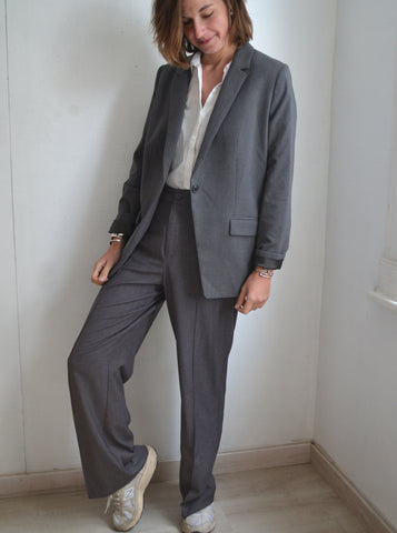 Veste Blazer Gris