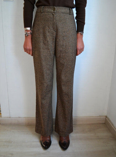 Pantalon Laine Vintage