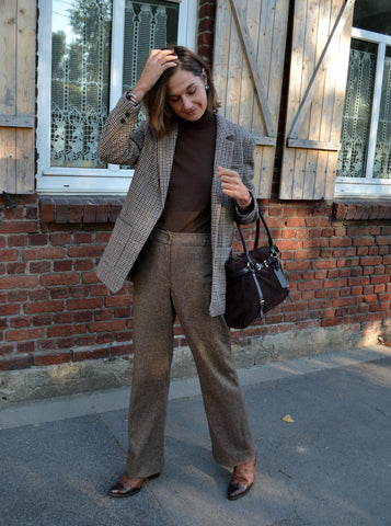 Pantalon Laine Vintage