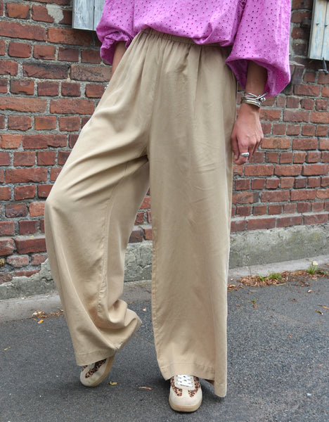 Pantalon Large Sable