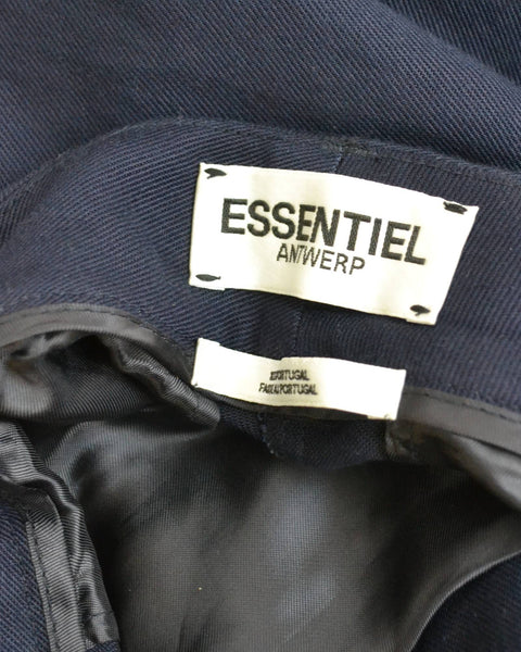 Pantalon Wide Legs Marine Essentiel Antwerp