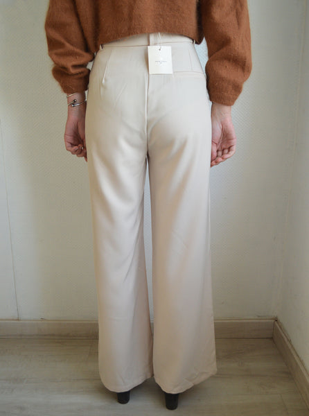 Pantalon neuf écru