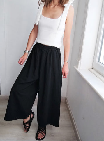 Pantalon Noir Asiatique