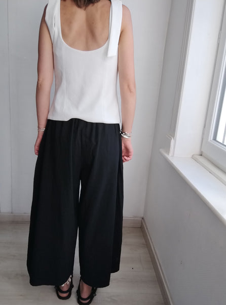 Pantalon Noir Asiatique