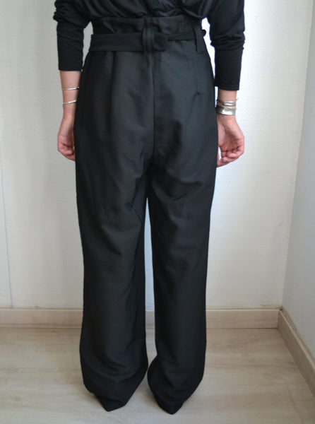 Pantalon Noir Maraislise