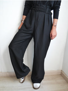 Pantalon Noir Maraislise