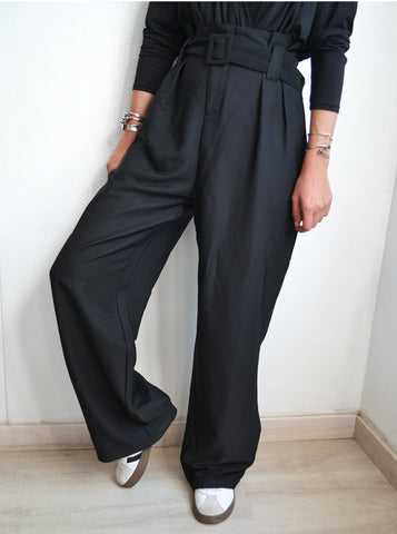 Pantalon Noir Maraislise