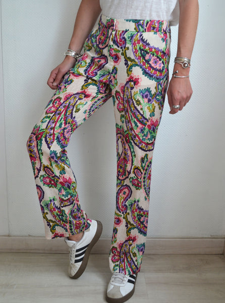 Pantalon Paisley Coloré
