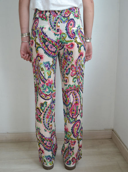 Pantalon Paisley Coloré