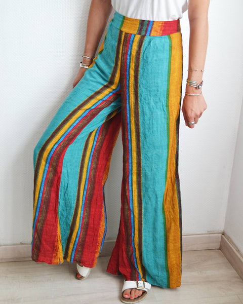 Pantalon Large Bohème