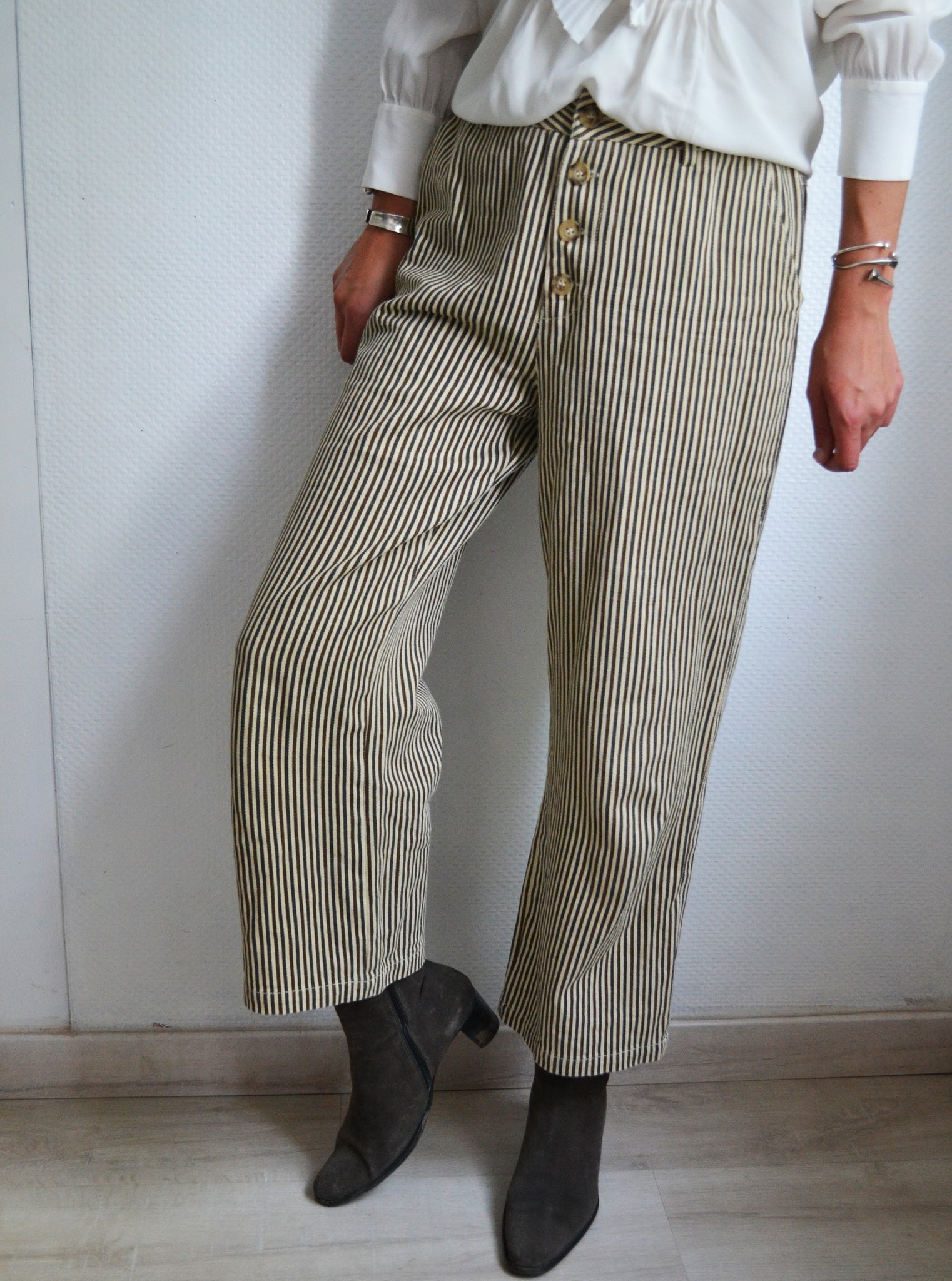 Pantalon Rayé The Korner