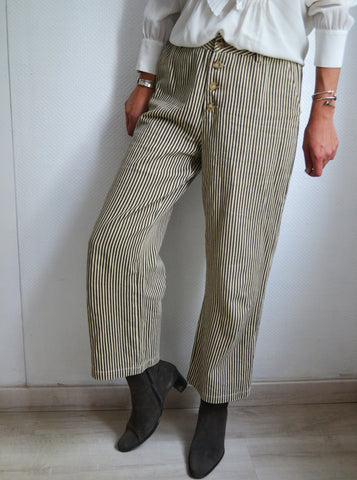Pantalon Rayé The Korner