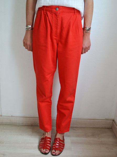 Pantalon Rouge Lacoste