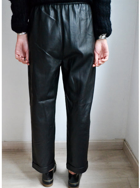 Pantalon Boyfriend Simili