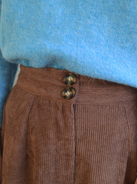 Pantalon Velours Chocolat