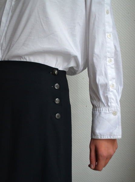 Pantalon Wide Marine