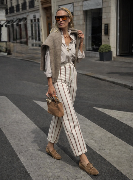 Pantalon Rayé Yerse