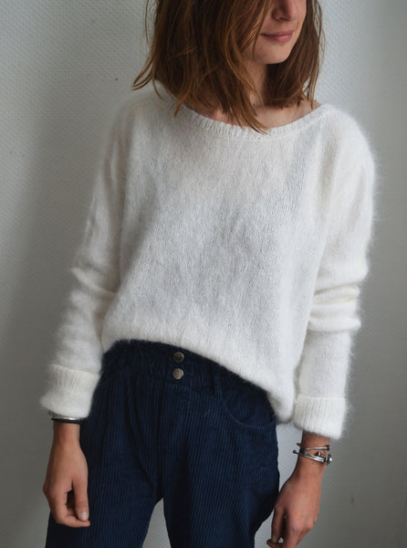 Pull Angora Blanc