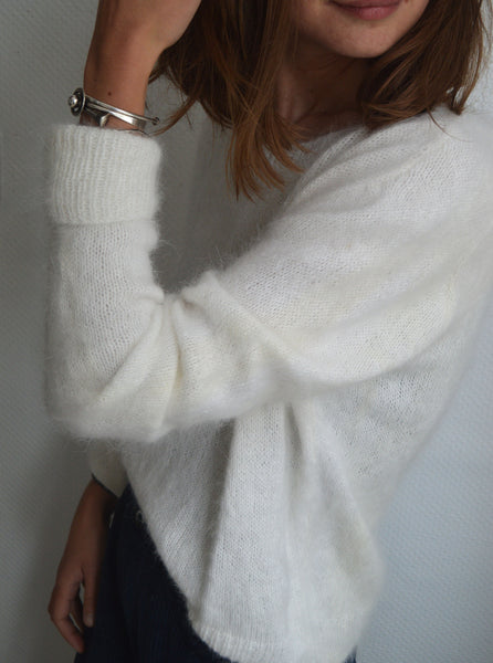 Pull Angora Blanc