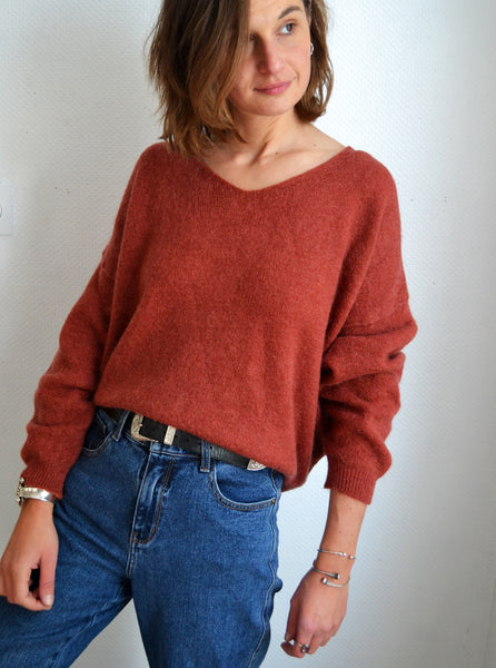 Pull Brique Bellita