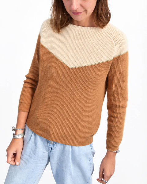 Pull bicolore Orfeo