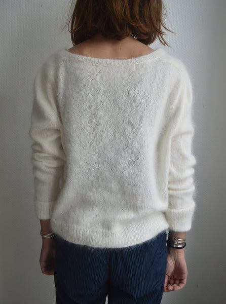 Pull Angora Blanc