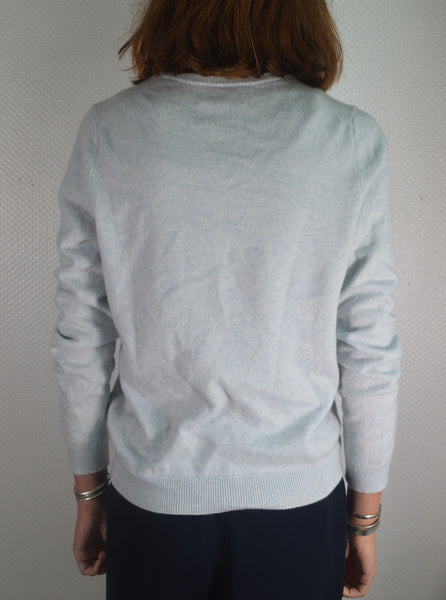 Pull Cachemire Eric Bompard Ciel