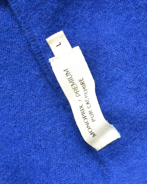Pull Bleu électrique Cachemire