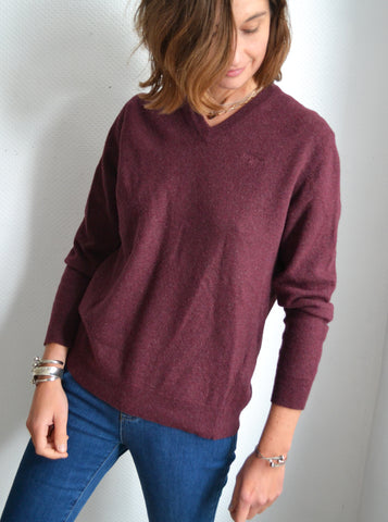 Pull Laine Bordeaux Barbour