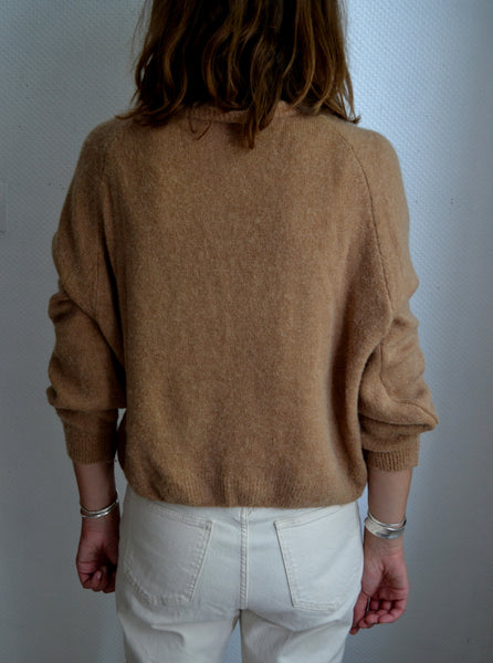 Pull boutonné Sable