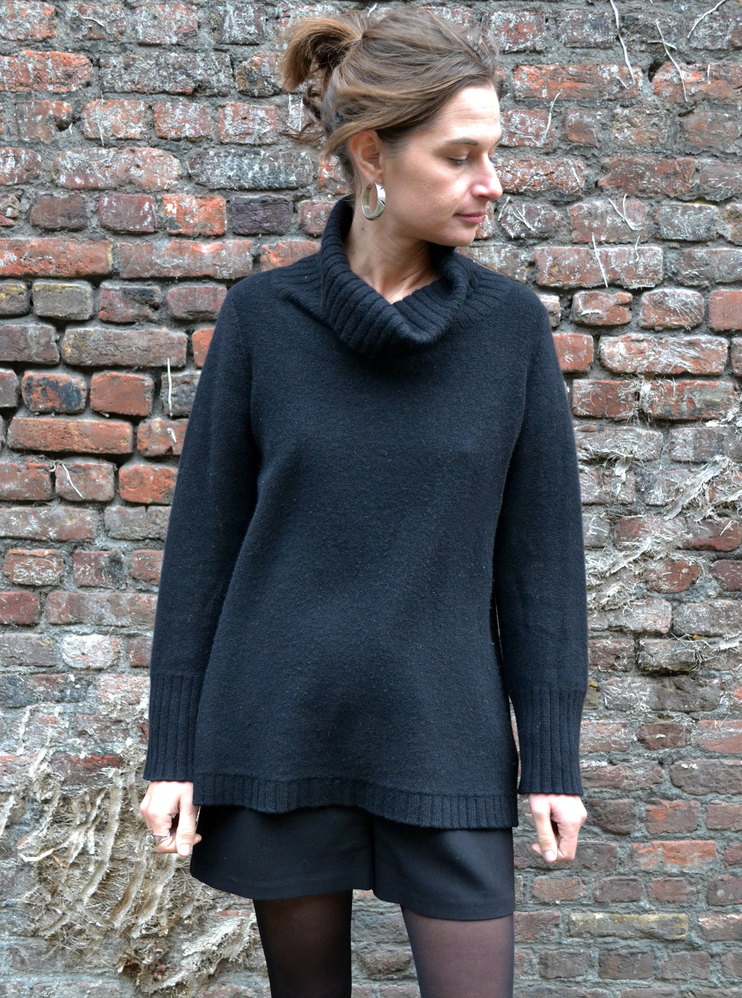 Pull Cachemire Col Roulé DKNY