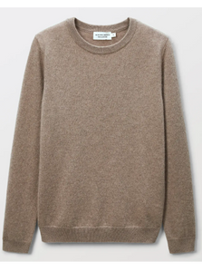 Pull Beige Chiné Cachemire Monoprix