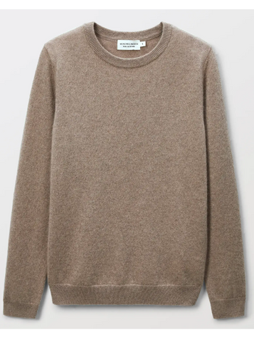 Pull Beige Chiné Cachemire Monoprix
