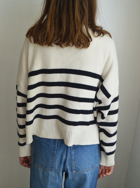 Pull Camionneur Marin