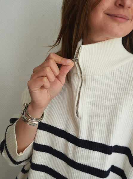 Pull Camionneur Marin