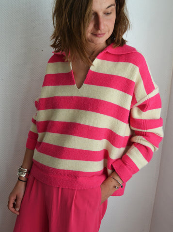 Pull Rayé Candy