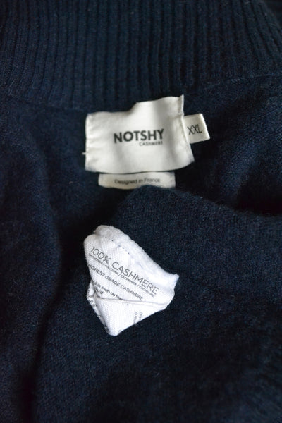 Pull en Cachemire NotShy Marine