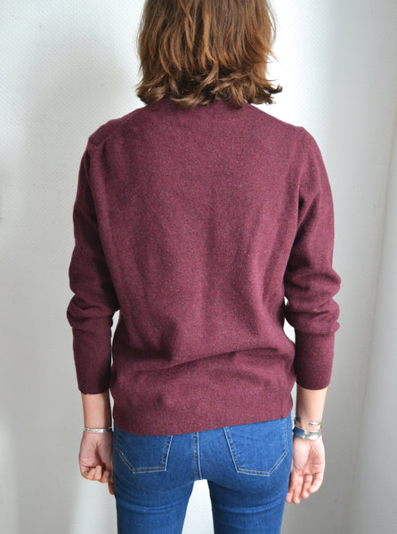 Pull Laine Bordeaux Barbour